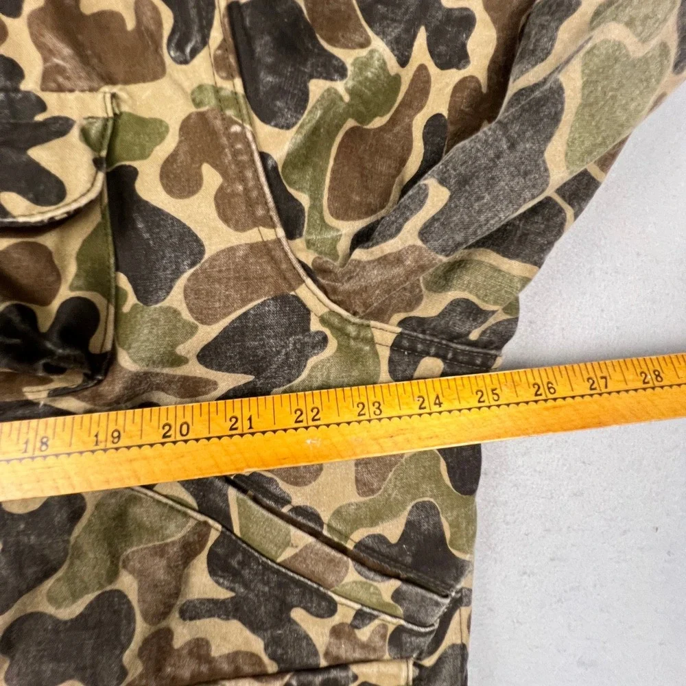 RedHead Bone-Dry Hunting Jacket Men 44 Camo Duck Hunter Vintage Canvas FieldCoat